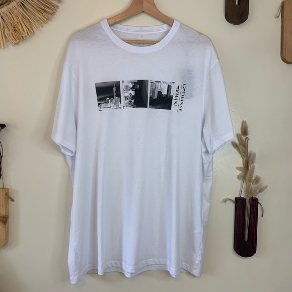 Armani Exchange T-Shirt With City Graphic NWT Men’s Size XXL - Picture 1 of 4